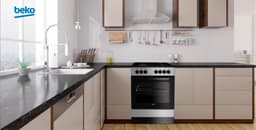 Комбинированная плита Beko FSM62120DS, фото 2