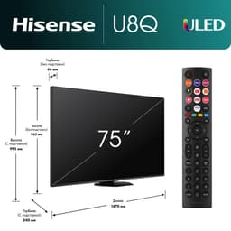 Телевизор Hisense 75U8Q, фото 10