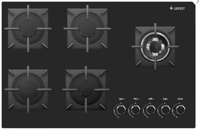 Газовая варочная панель GEFEST ПВГ 2341 K33