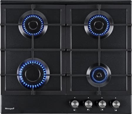Газовая варочная панель WEISSGAUFF HGG 640 BEB