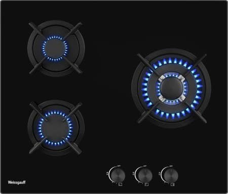 Газовая варочная панель WEISSGAUFF HGG 631 BG