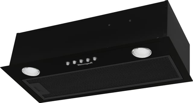 Вытяжка встраиваемая Weissgauff Alpha 50 PB BL