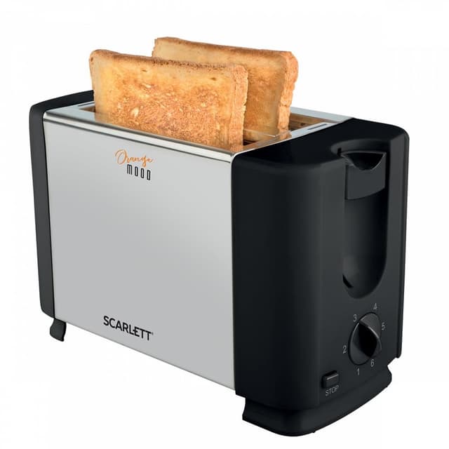 Тостер Scarlett SC-TM11026 черный/серебристый