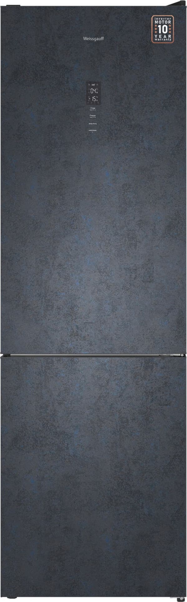 Холодильник Weissgauff WRK 2000 Total NoFrost Inverter Rock Glass