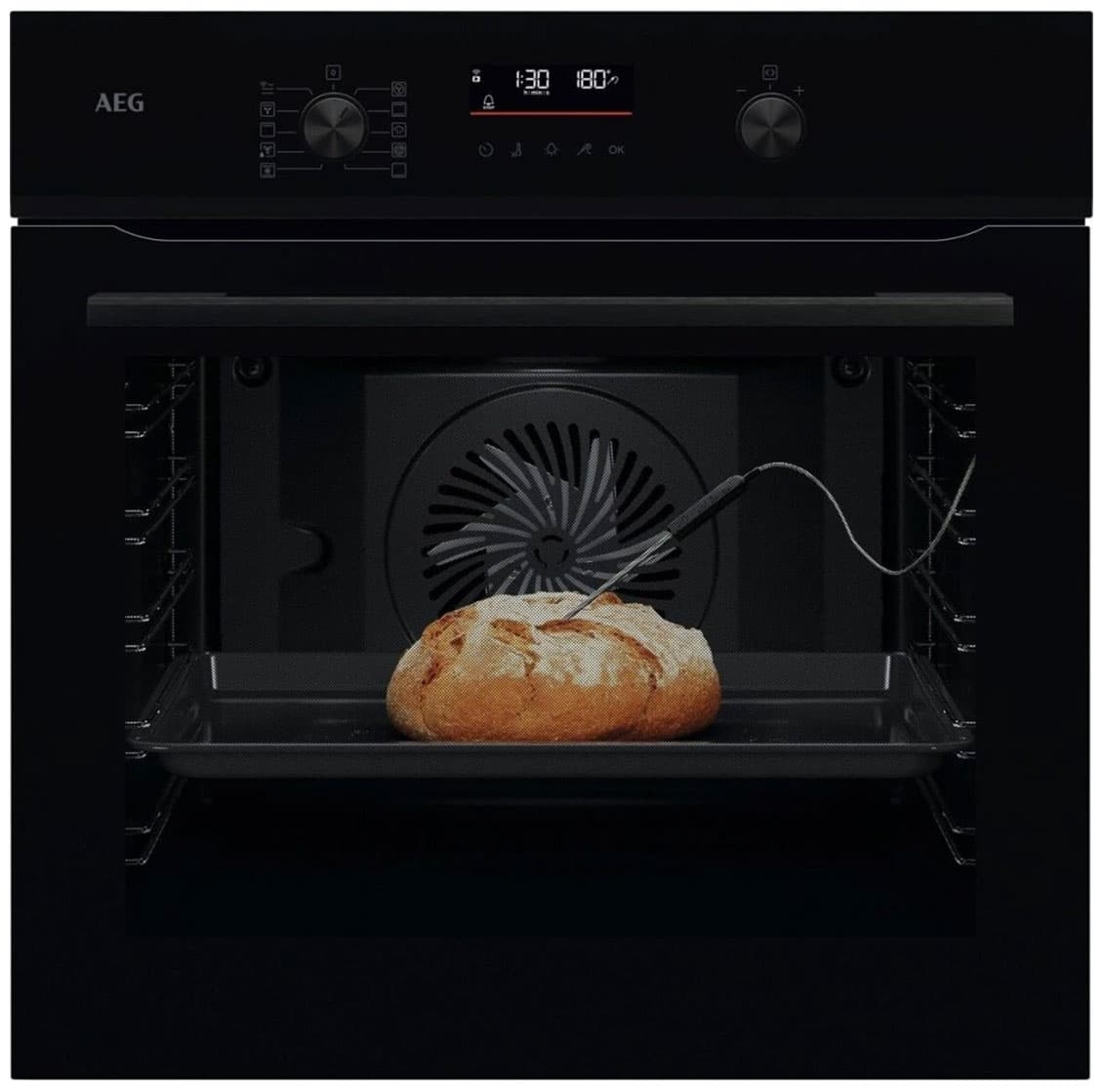 Электрический духовой шкаф AEG NBA5P531AB