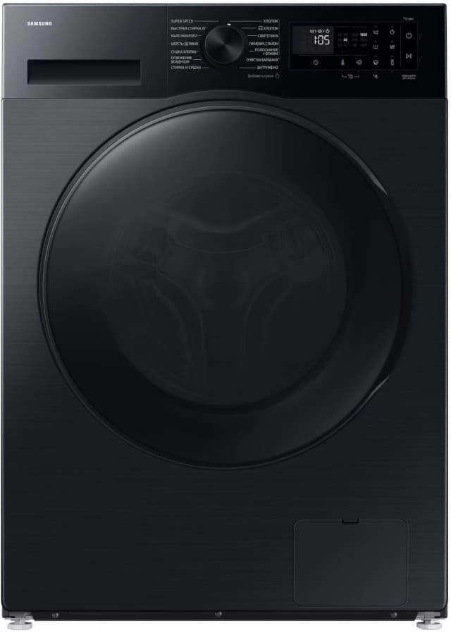 Стиральная машина Samsung WD90DG5G34BBLP с сушкой (черный)