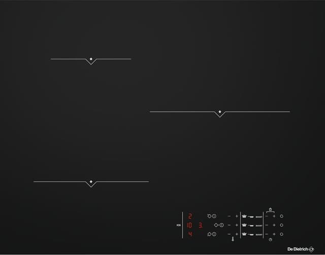 Индукционная варочная панель DE DIETRICH DPI7540B
