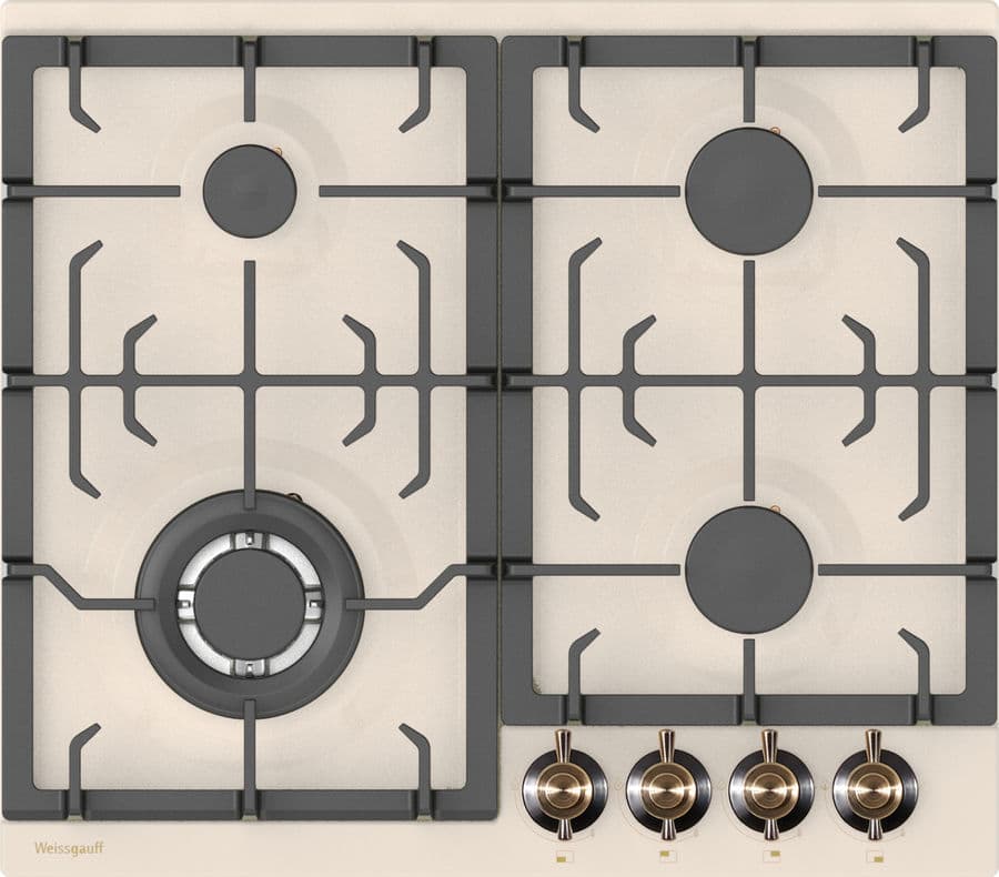 Газовая варочная панель WEISSGAUFF HGG 641 REB