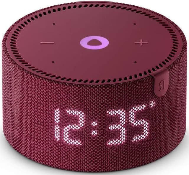 Умная колонка Яндекс.Станция Новая Станция Мини с часами, красный