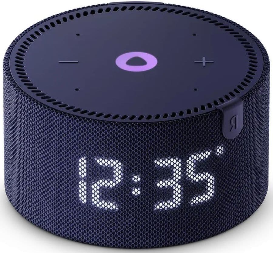 Умная колонка Яндекс Станция Новая Станция Мини с часами, синий