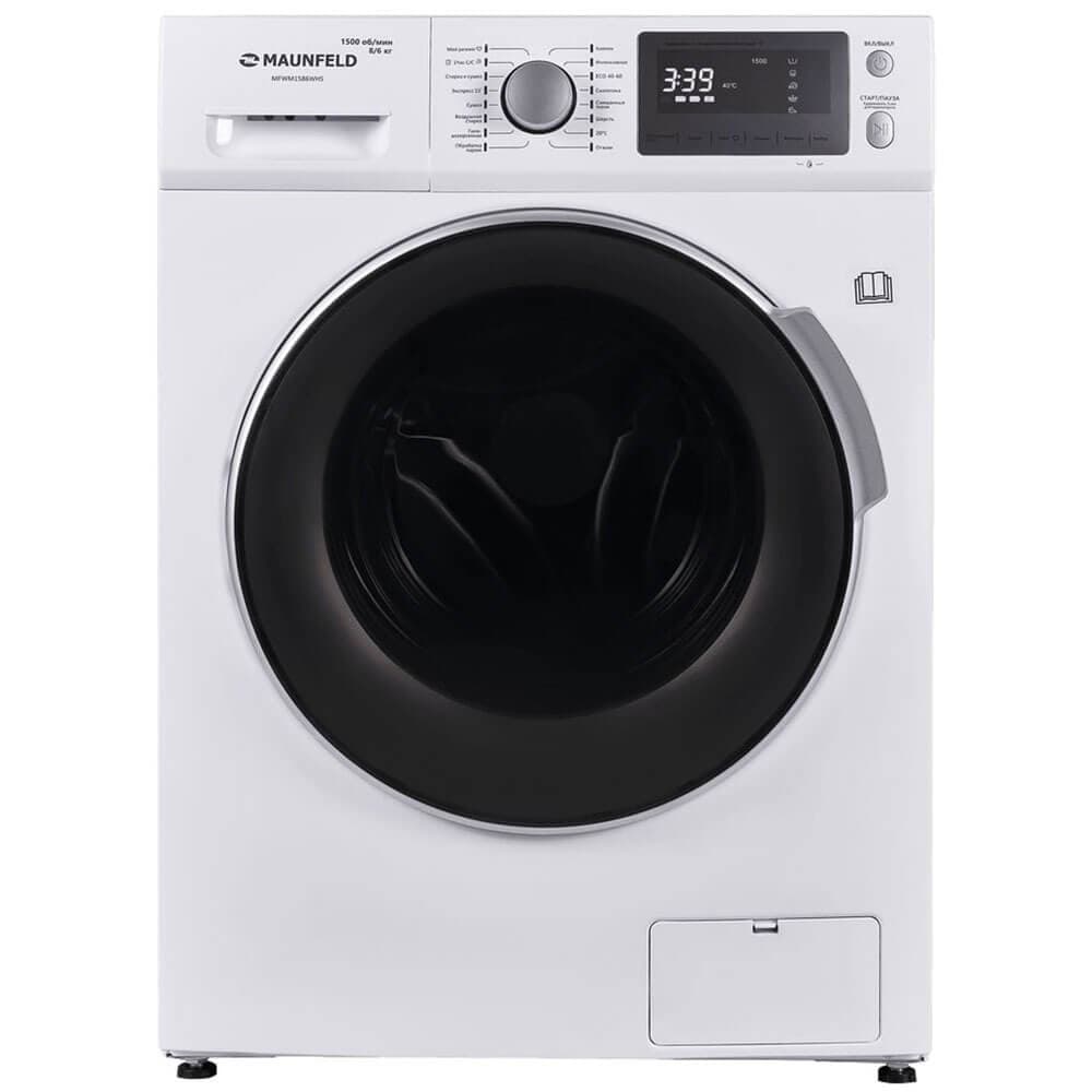 Стирально-сушильная машина Maunfeld MFWM1586WHS