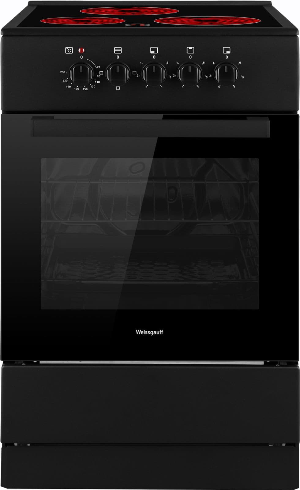 Плита Электрическая Weissgauff WES E2V05 B