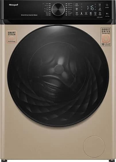 Стиральная машина Weissgauff WM 59411 Direct Drive Inverter Steam Champagne