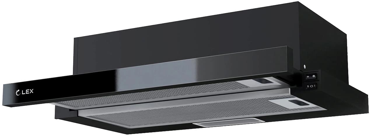 Вытяжка встраиваемая Lex HIDE G 600 черный