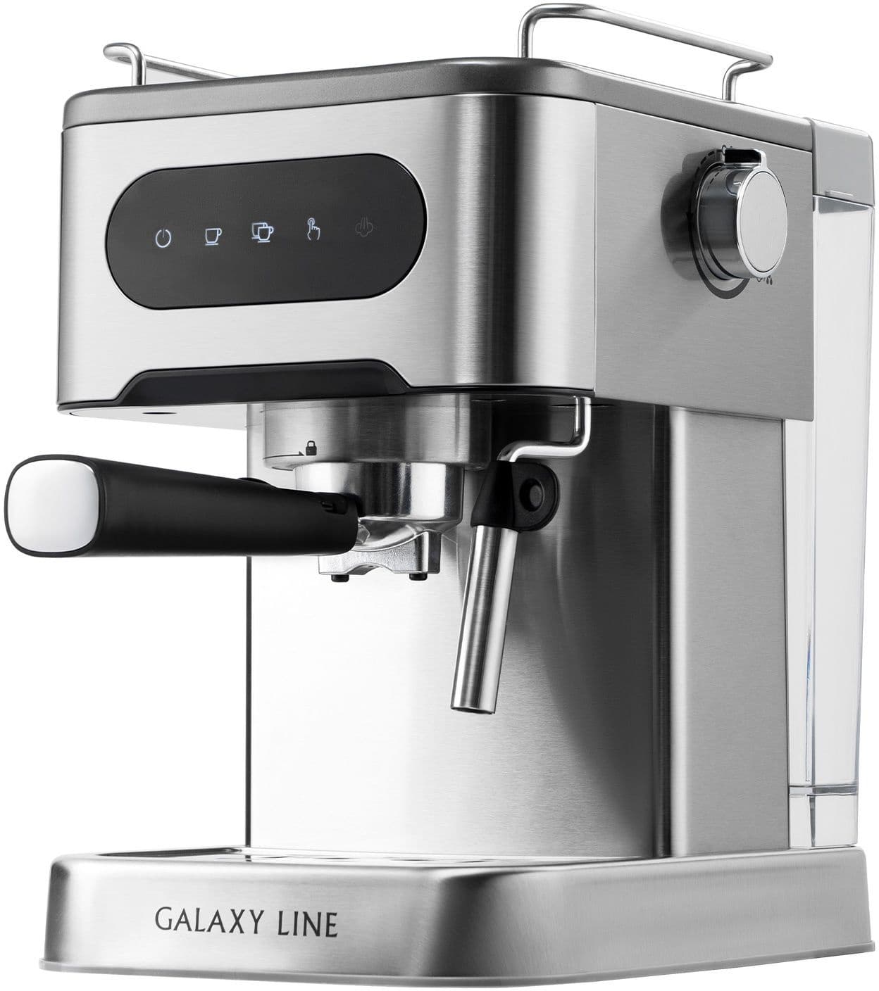 Кофеварка рожковая Galaxy Line GL 0761 серебристый