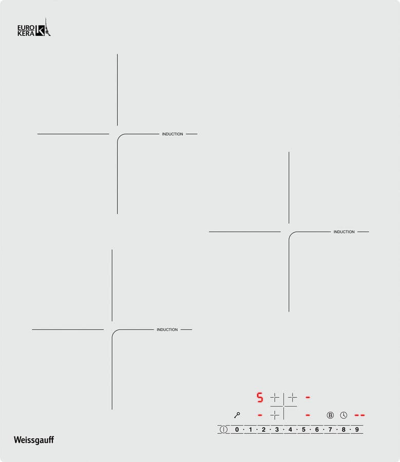 Индукционная варочная панель WEISSGAUFF HI 430 WSC