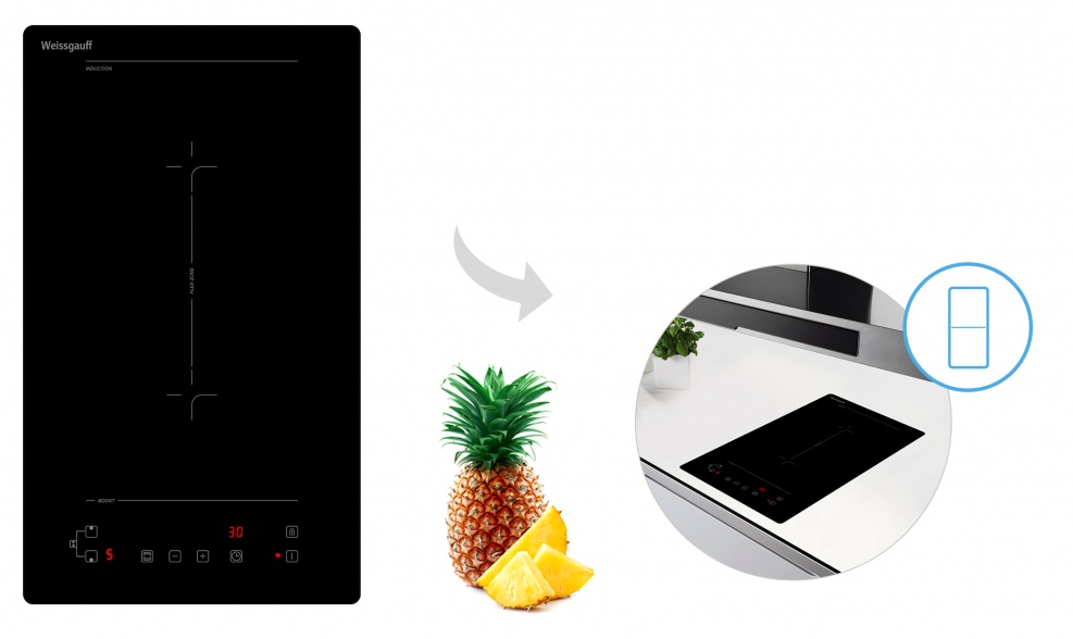 Индукционная варочная панель WEISSGAUFF HI 32 BFZC Индукционная варочная панель WEISSGAUFF HI 32 BFZC