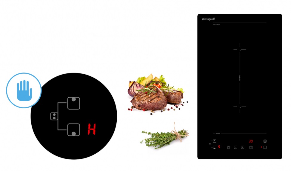 Индукционная варочная панель WEISSGAUFF HI 32 BFZC Индукционная варочная панель WEISSGAUFF HI 32 BFZC