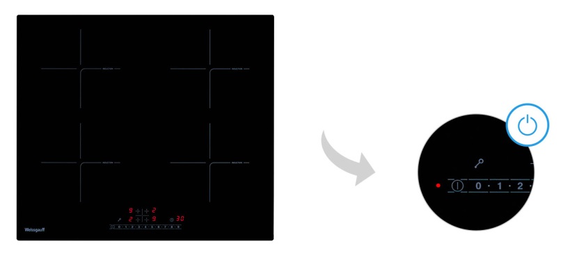 Индукционная варочная панель WEISSGAUFF HI 640 BSC