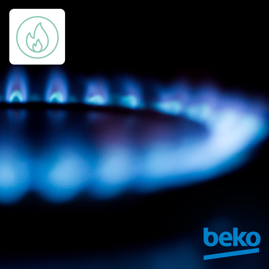 Газовая варочная панель Beko HILG 642C5 SB Газовая варочная панель Beko HILG 642C5 SB