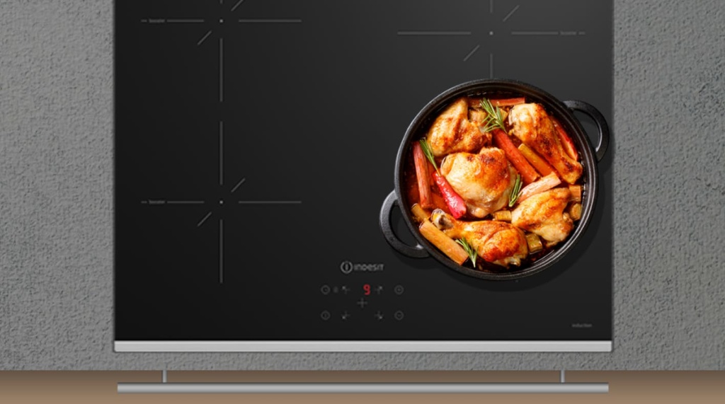 Индукционная варочная панель INDESIT IS 41Q60 FX Индукционная варочная панель INDESIT IS 41Q60 FX