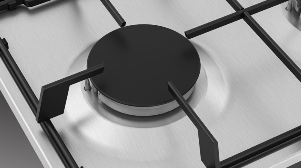 Газовая варочная панель INDESIT THPM 641 W/BK/I Газовая варочная панель INDESIT THPM 641 W/BK/I