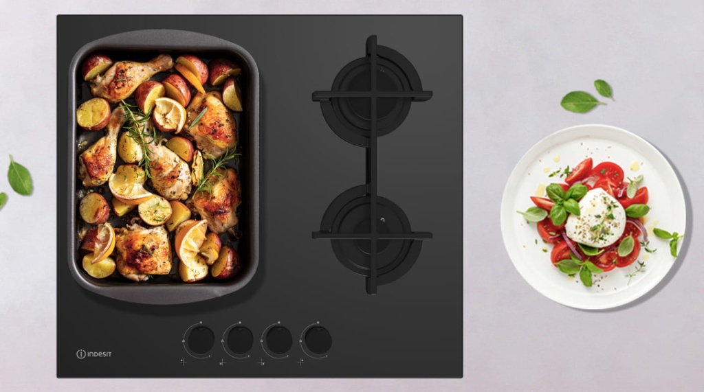 Газовая варочная панель INDESIT INGT 61 SCC/BK