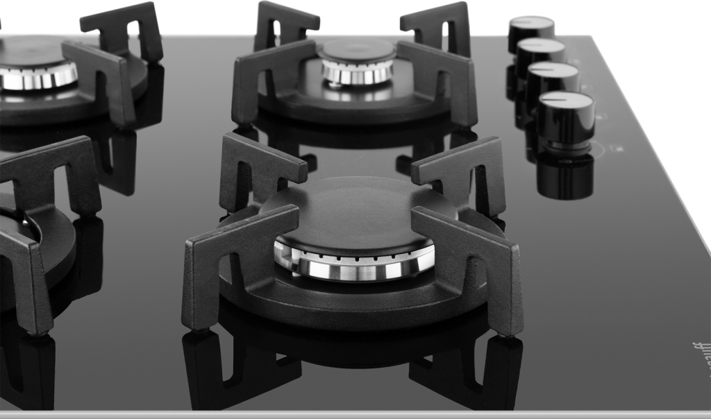 Газовая варочная панель WEISSGAUFF HG 640 BGV Газовая варочная панель WEISSGAUFF HG 640 BGV