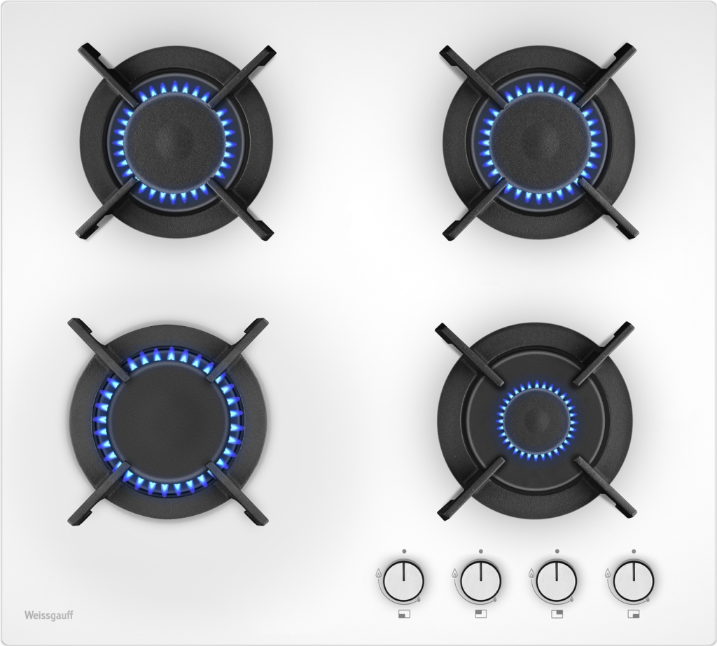 Газовая варочная панель WEISSGAUFF HG 640 WGV Газовая варочная панель WEISSGAUFF HG 640 WGV