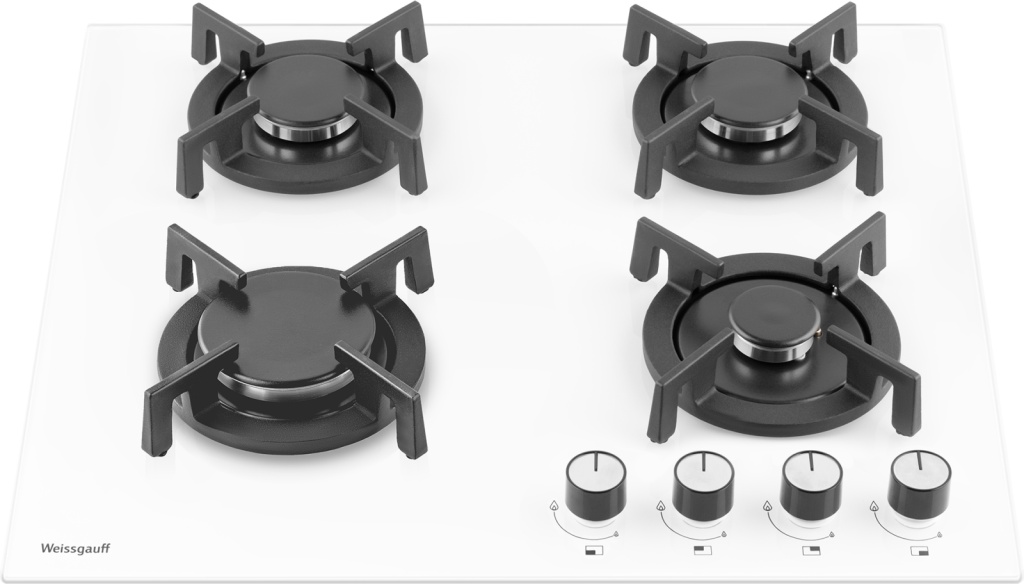 Газовая варочная панель WEISSGAUFF HG 640 WGV Газовая варочная панель WEISSGAUFF HG 640 WGV