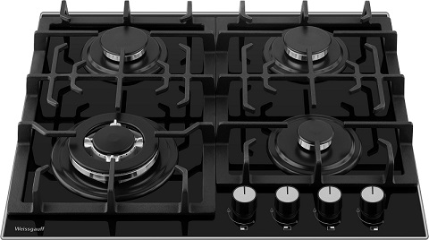 Газовая варочная панель WEISSGAUFF HGG 641 BGSV