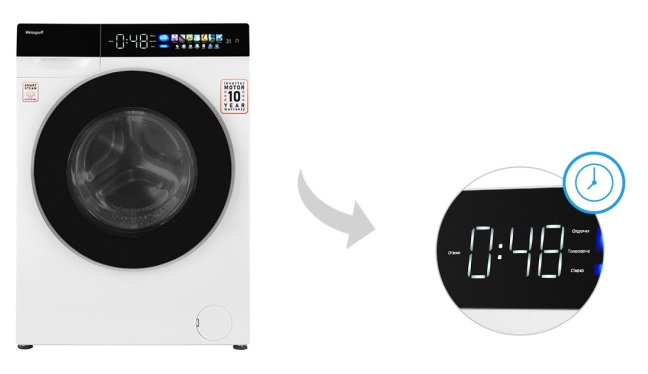 Стиральная машина WEISSGAUFF WM 999 FULL TOUCH INVERTER STEAM