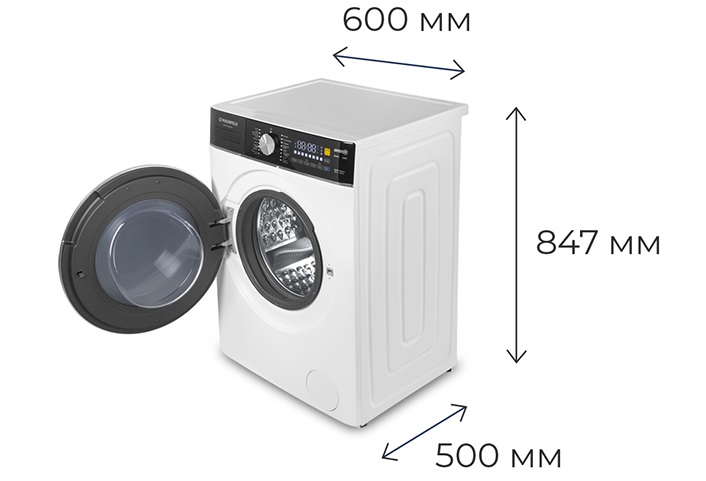 Стиральная машина Maunfeld MFWD14106SB03 Стиральная машина Maunfeld MFWD14106SB03
