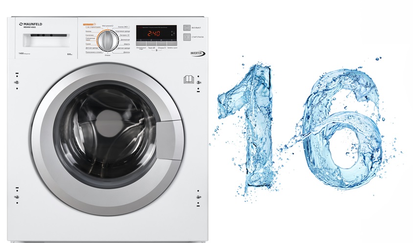 Встраиваемая стиральная машина Maunfeld MBWM1486S Встраиваемая стиральная машина Maunfeld MBWM1486S