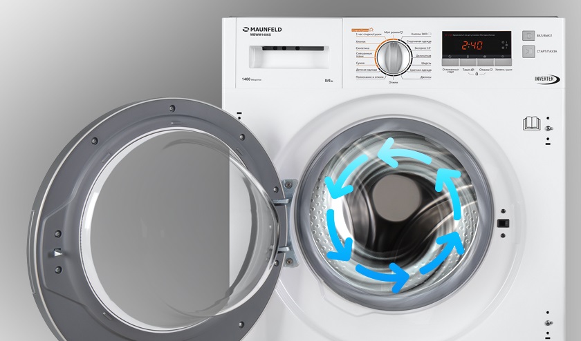 Встраиваемая стиральная машина Maunfeld MBWM1486S Встраиваемая стиральная машина Maunfeld MBWM1486S