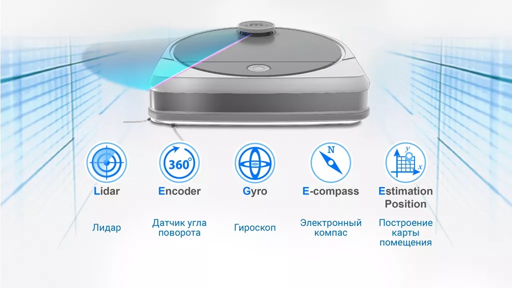 Робот-пылесос HOBOT Legee-7