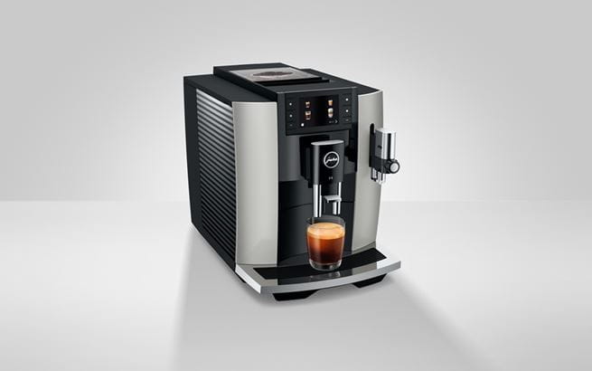 Кофемашина Jura E8, platinum