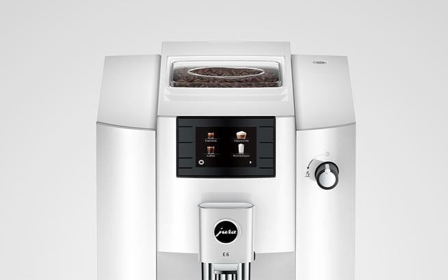 Кофемашина Jura E6 Piano White