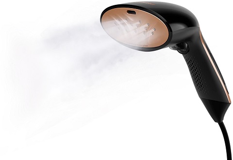 Отпариватель ручной Philips Steam Go GC362/80, черный/коричневый