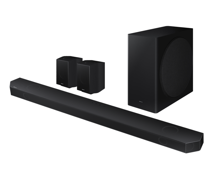 Акустическая система Samsung HW-Q930B, 9.1.4, черный, превью предыдущего фото