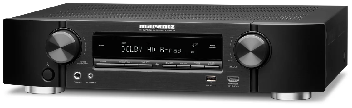 AV-ресивер Marantz NR1510 Black, фото 2