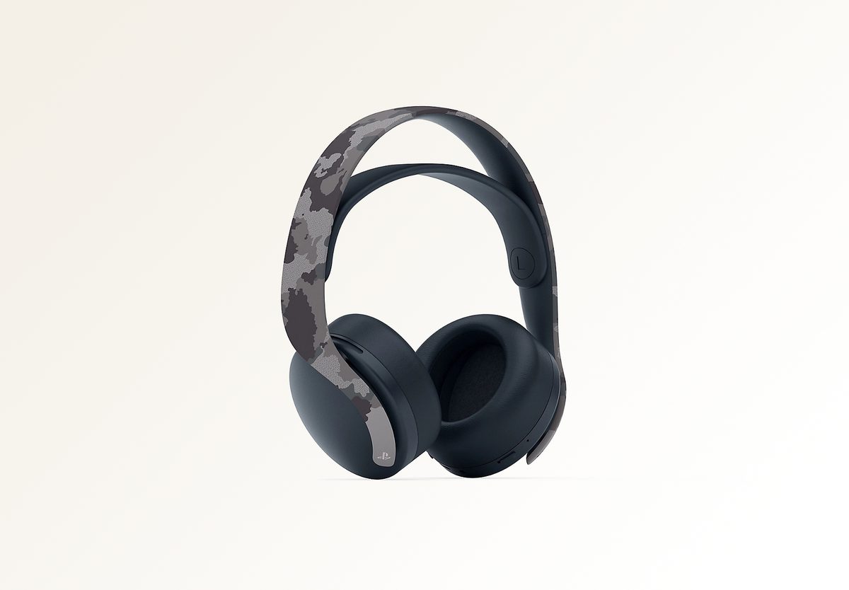 Беспроводная гарнитура Sony PULSE 3D для PlayStation 5 Grey Camouflage, превью следующего фото