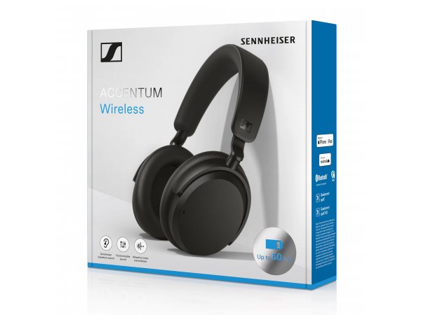 Беспроводные наушники Sennheiser Accentum Wireless Black, фото 5