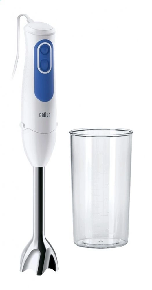 Блендер погружной Braun MQ3000 SMOOTHIE + 700Вт белый, фото 2