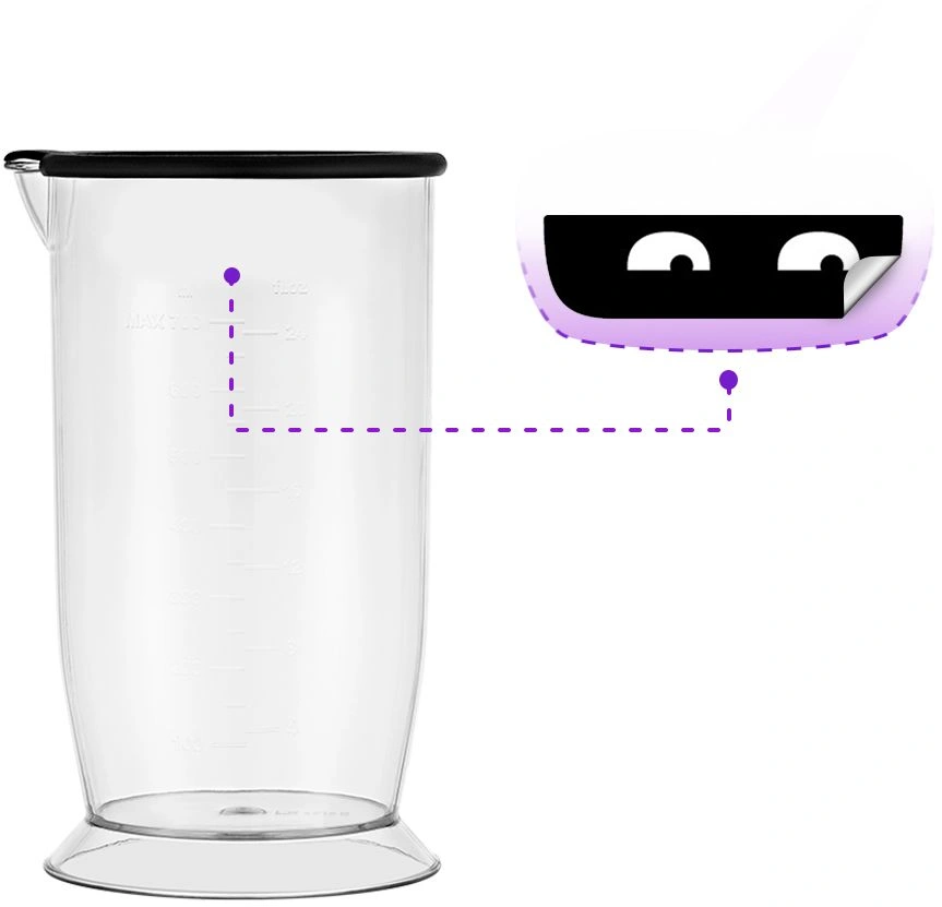 Блендер погружной Kitfort КТ-3052 черный, фото 15