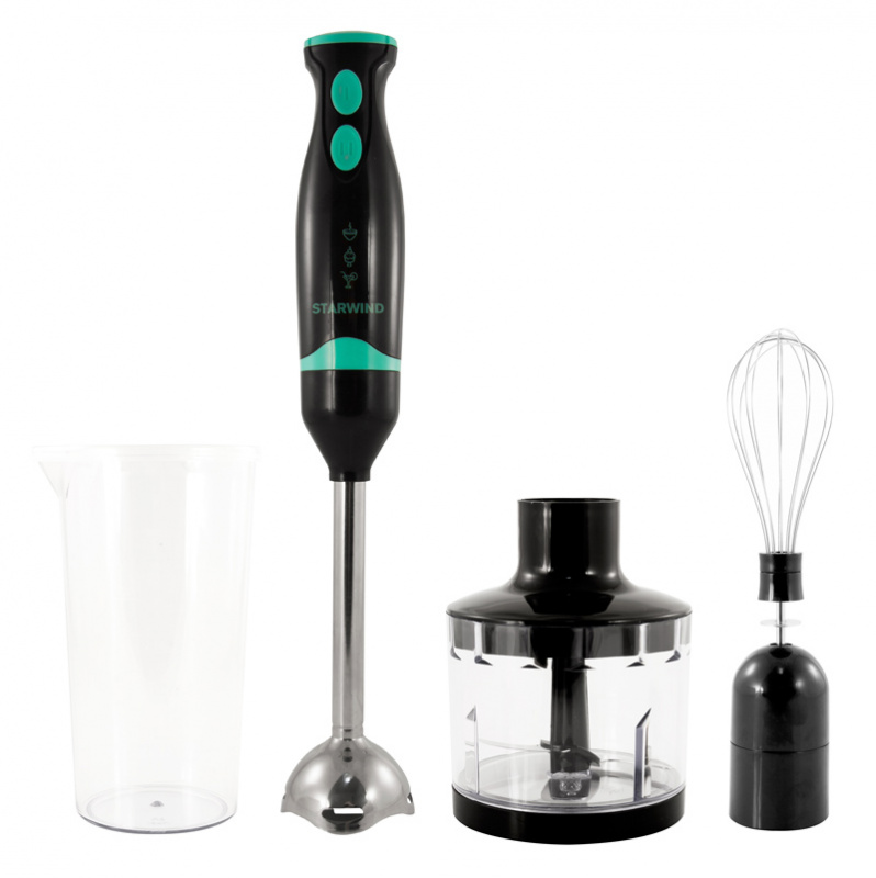 Блендер погружной Starwind SBP2322b темно-серый/бирюзовый, фото 10