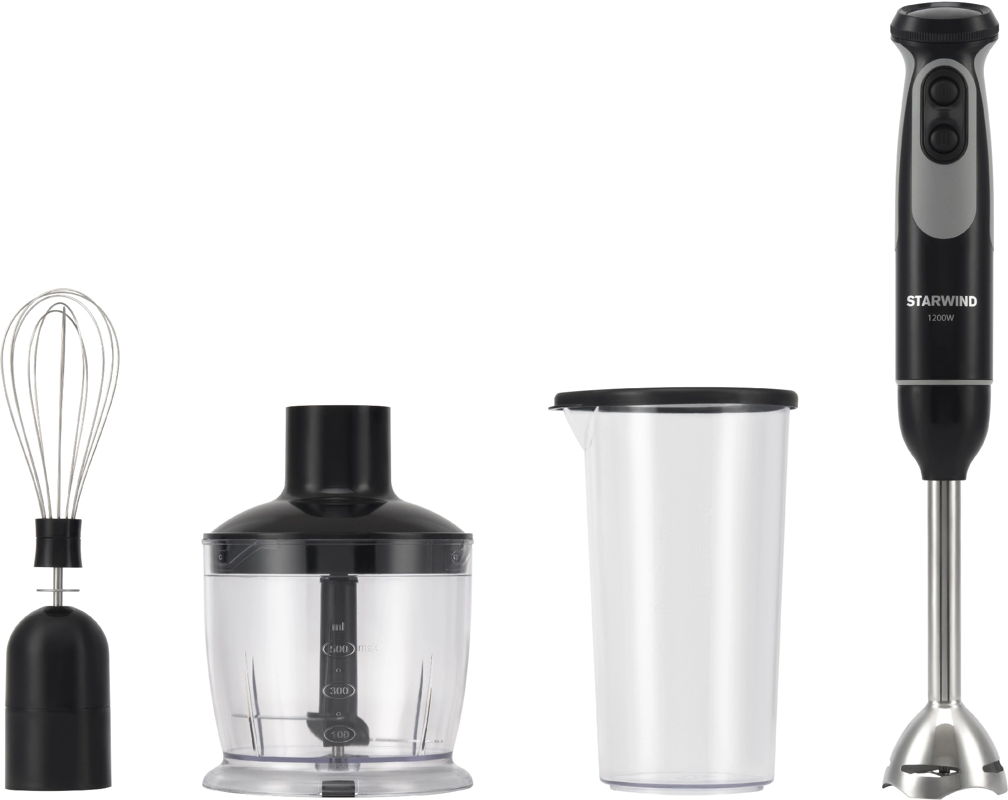 Блендер погружной Starwind SBP3412 черный, фото 6