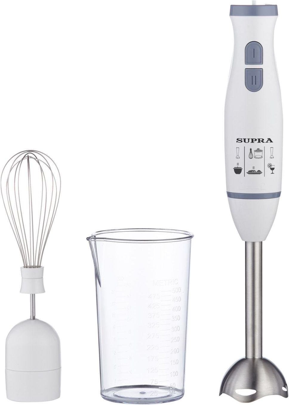 Блендер погружной Supra HBS-696 белый