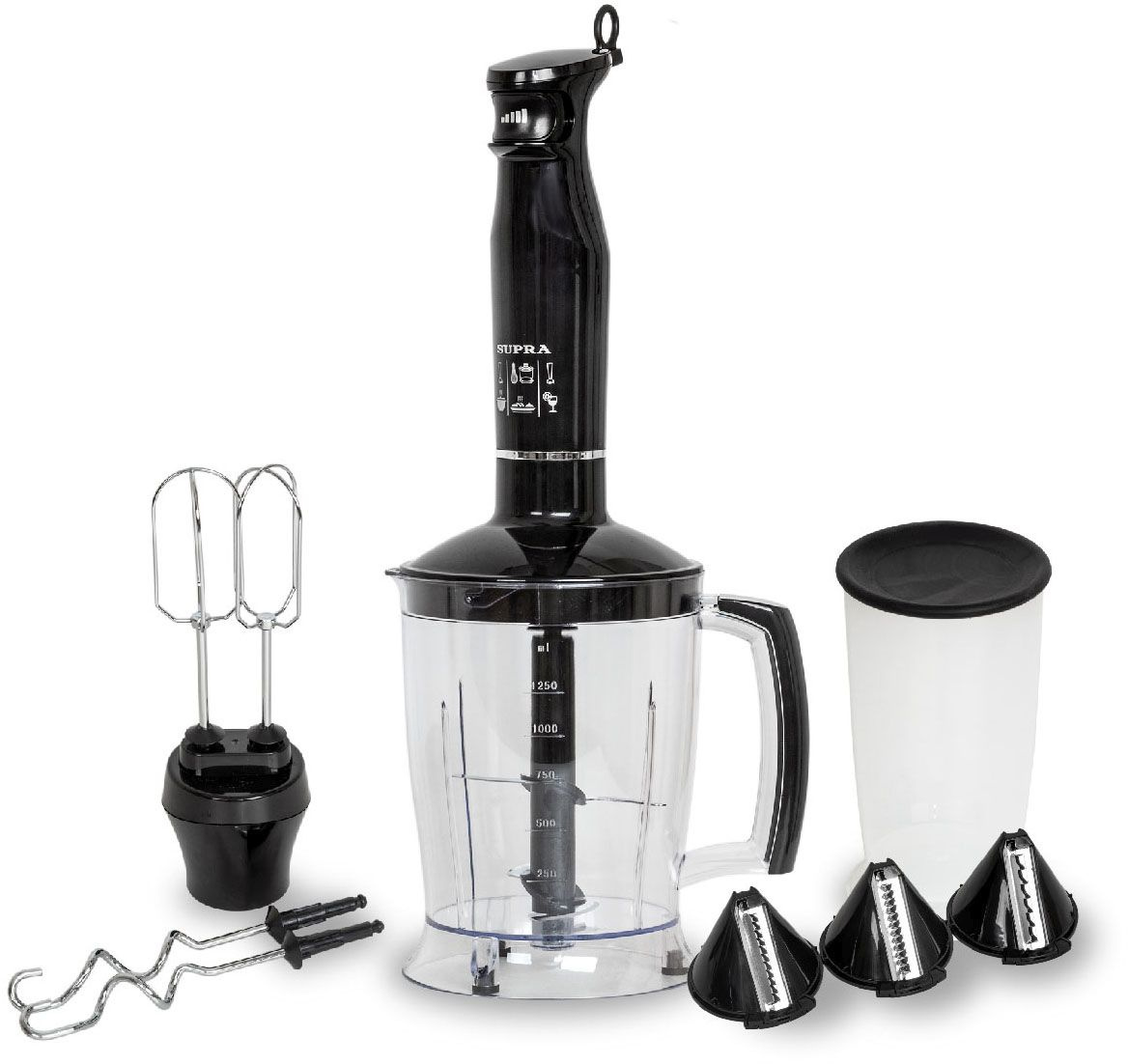 Блендер погружной Supra HBS-750 черный