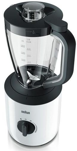 Блендер стационарный Braun JB3100WH белый, фото 2